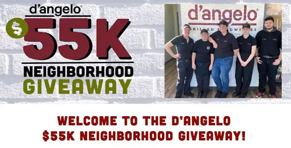 Dangelos 55k Giveaway: Win $55000 in Cash Prizes