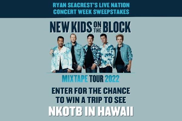 On Air With Ryan Live Nation Concert Ticket Sweepstakes