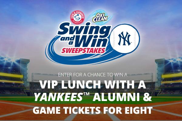 Arm & Hammer Swing and a Win Sweepstakes