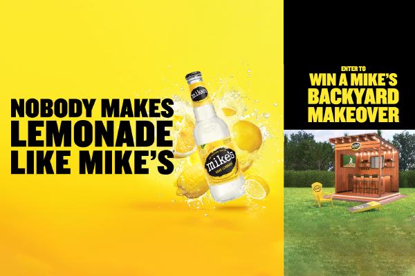 Mike’s Hard Lemonade Summer Backyard Makeover Sweepstakes