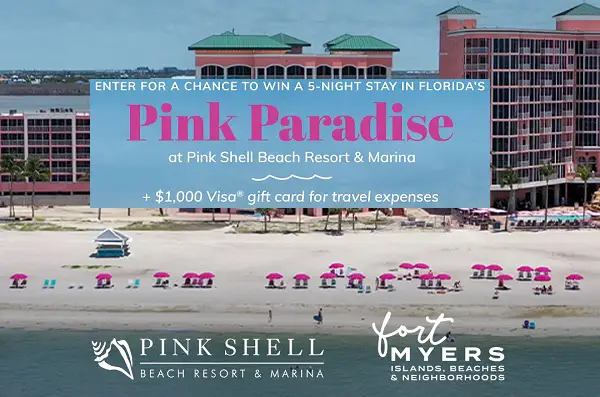 Honeyfund Pink Sunsets Beach Resort Vacation Giveaway