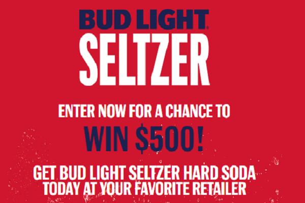 Bud Light Seltzer Prepaid Card Giveaway