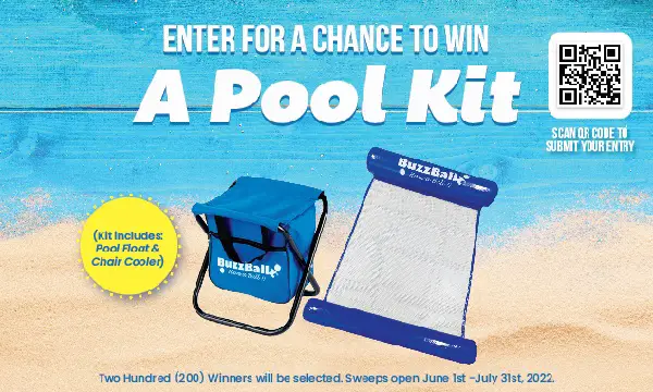 BuzzBallz Summer Sweepstakes 2022 (200 Winners)
