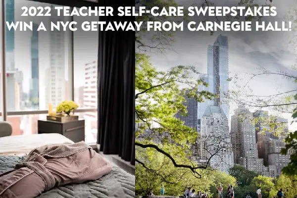 Carnegie Hall New York Trip Giveaway