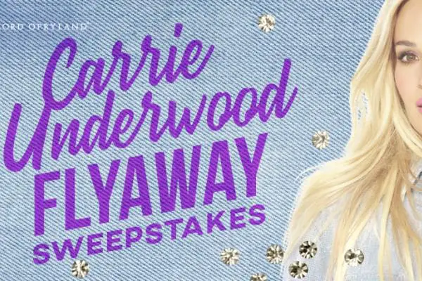 Carrie Underwood Flyaway Sweepstakes