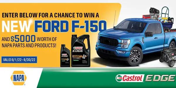 Castrol Ford F-150 Truck Giveaway 2022