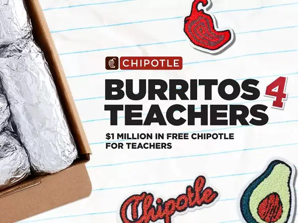 Chipotle Healthcare Heroes Sweepstakes: Win Free Burritos Prize Package (2000 Winners)