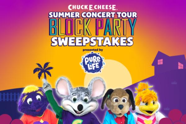 Summer Concert Tour Block Party Sweepstakes