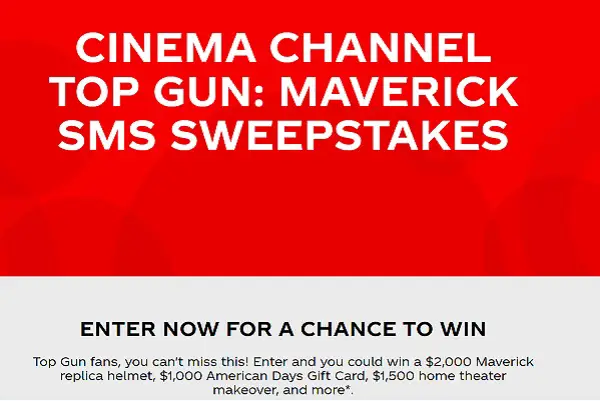 Top Gun Movie Sweepstakes: Win Maverick Helmet & Free Gift Cards