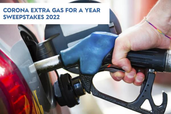 Corona Extra Gas for a year Sweepstakes