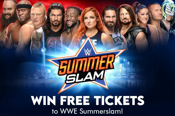 Constellation Brands WWE Summerslam Ticket Giveaway