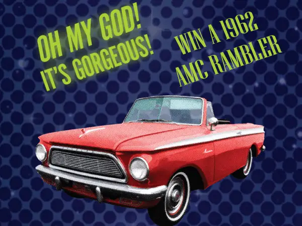 COZI TV 3rd Rock Sweepstakes: Win 1962 AMC Rambler