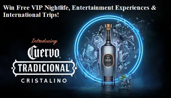 Cuervo Cristalino Nights Sweepstakes: Win Free Trips & VIP Tickets