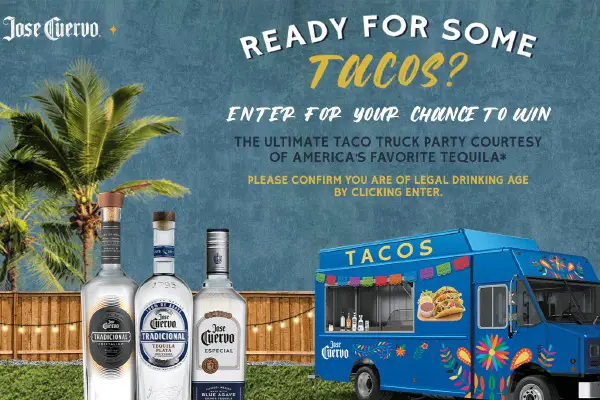 Win A Cuervo Taco Truck Party Sweepstakes