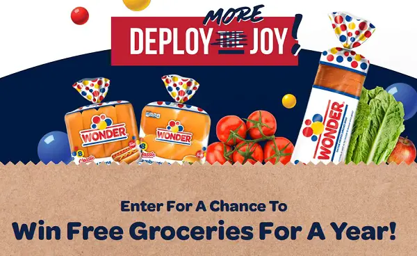 Deploy The Joy Giveaway: Win Free Groceries for a Year!