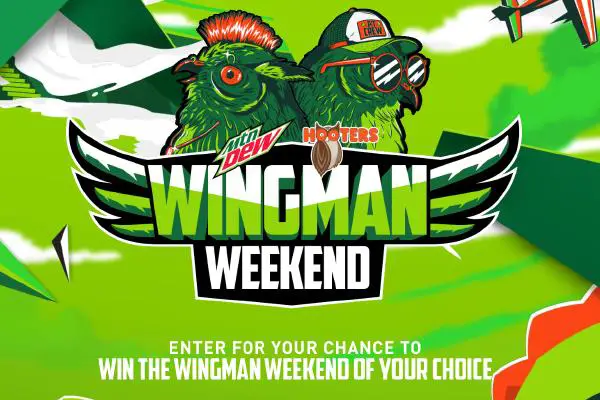 DEW x Hooters Wingman Weekend Sweepstakes