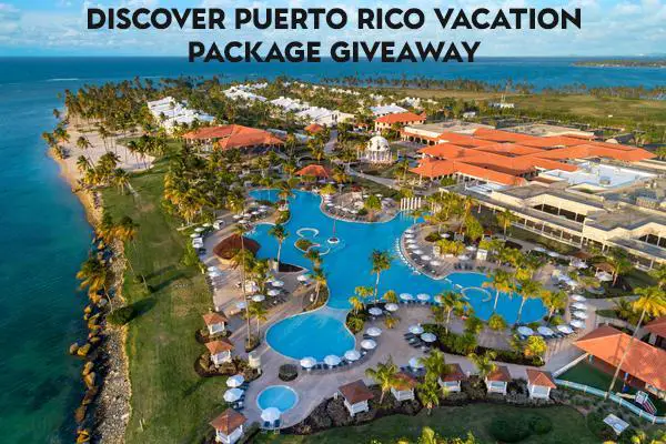 Discover Puerto Rico vacation package giveaway