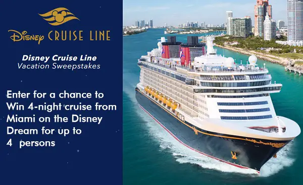 Disney Cruise Line Vacation Sweepstakes