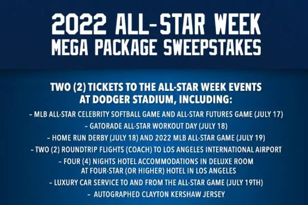 All Star Week Mega Package Sweepstakes