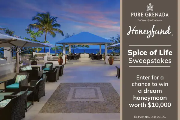 Honeyfund Spice Of Life Sweepstakes: Win A Dream Honeymoon At Spice Island