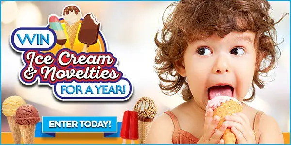 Easy Home Meal Free Ice Cream for a Year Giveaway