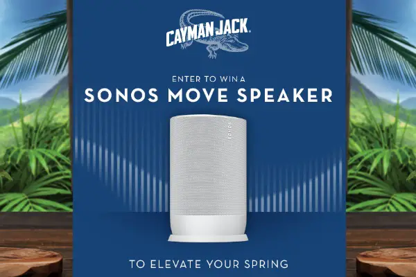 Elevate Your Spring Cayman Jack Sweepstakes: Win a Smart Speaker (100 Winners)