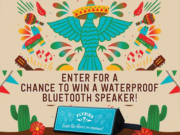 Flybird Cinco De Mayo Sweepstakes: Win JBL Speaker (6 Winners)