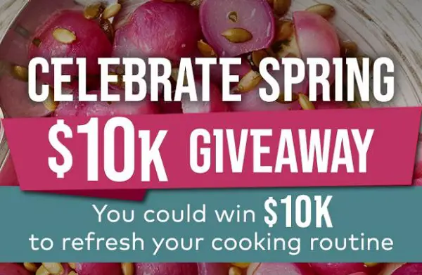 Food Network Celebrate Spring Giveaway: Win $10,000 Cash