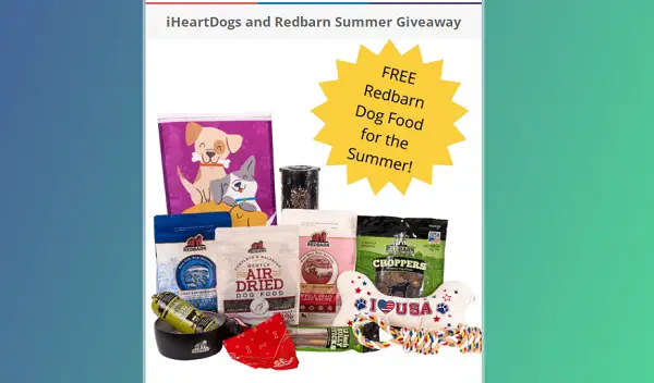 Free Dog Food Giveaway 2022: Win Free Redbarn Dog Food Bundle