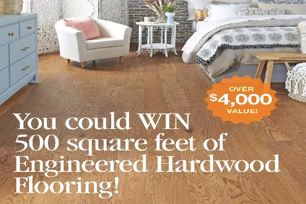 Farmhouse Style Floor Makeover Giveaway