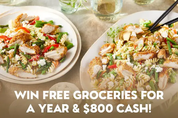 The Fresh Market Food Giveaway: Win Free Groceries For A Year & $800 Cash