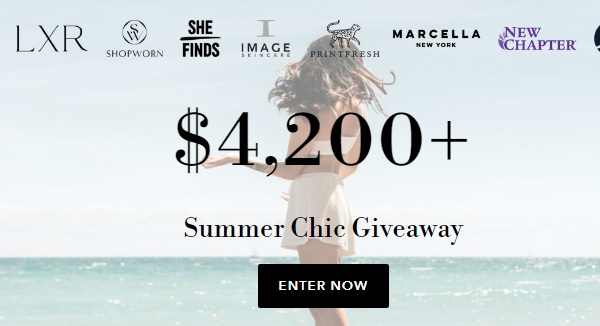 Summer Chic Giveaway : Win $4,200 in Free Wardrobe Makeover!