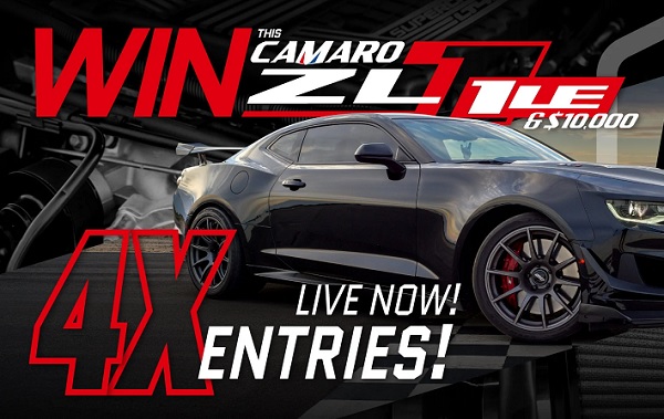 Freedom Street Garage Car Sweepstakes: Win 2023 Chevrolet Camaro & $10K Free Cash