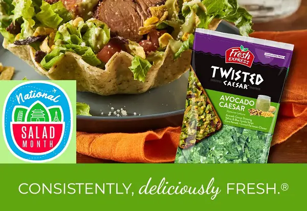Fresh Express Salad Month Giveaway: Win $200 Gift Card, Free Salad, Grill & More (10 Prizes)