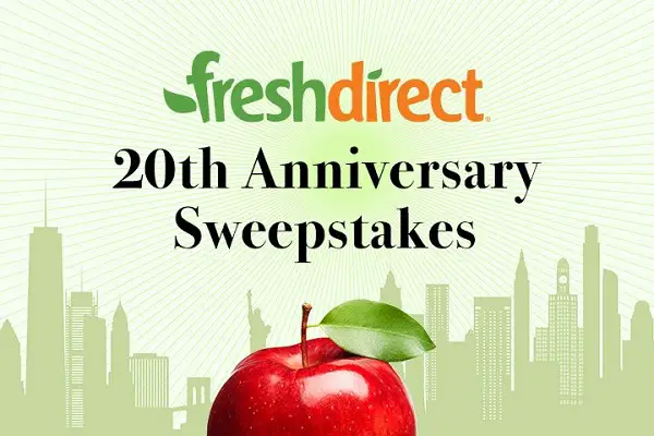 FreshDirect Anniversary Sweepstakes: Win Free Groceries for a Year!