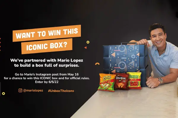 Frito Lay Variety Packs Unbox The Icon Sweepstakes (24 Winners)
