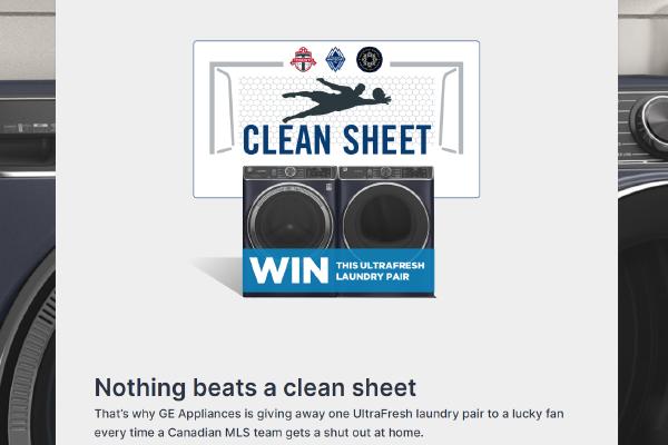 Win GE Appliances Washer and Dryer for Free