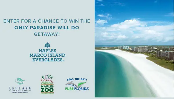 Get To Paradise Weekend Getaways Sweepstakes: Win Free Vacation At Naples