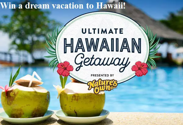 Goodness Nature’s Own Bread Hawaii Trip Giveaway