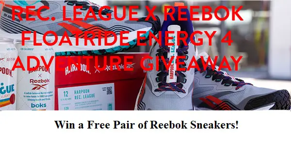 Reebok Sneakers Giveaway
