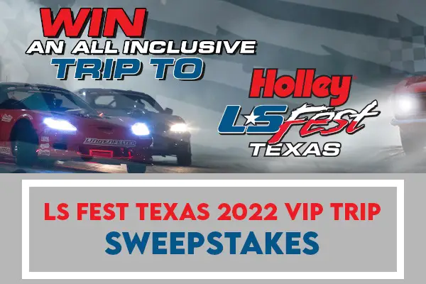 Holley LS Fest Texas Sweepstakes: Win A Prize Pack of Free Gift Cards