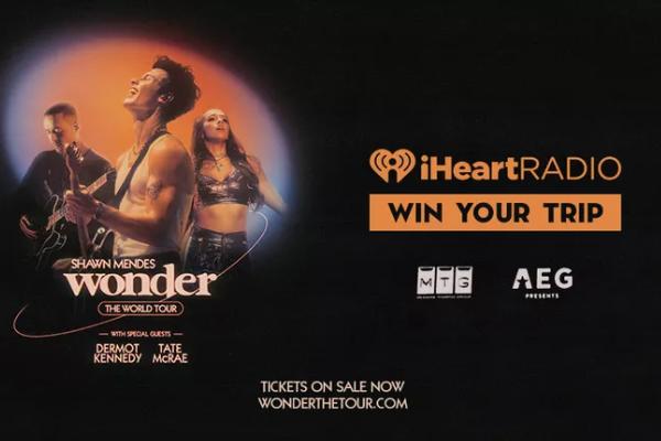 Shawn Mendes – Wonder World Tour Experience Sweepstakes
