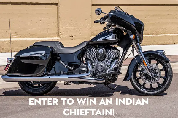 Win an Indian Chieftain From Law Tigers!