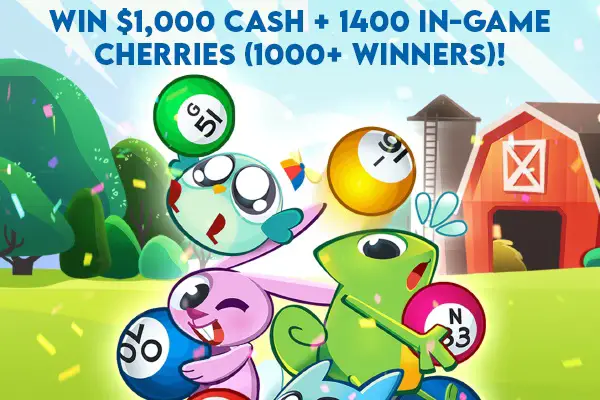 Jam City Sweepstakes: Win $1,000 Cash or 1,400 Bingo Pop In-Game Contents