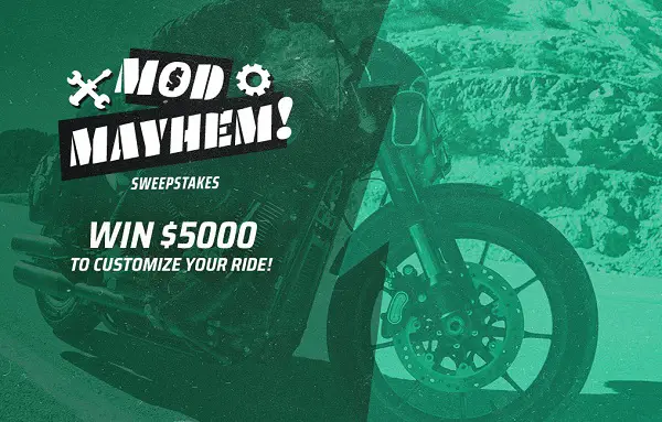 J&P Cycles Motorcycle Sweepstakes: Win Free Motorcycle Upgrades (3 Winners)