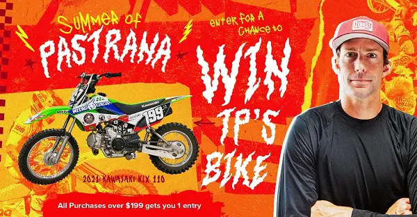 Win Travis Pastrana’s 2021 Kawasaki KLX Bike