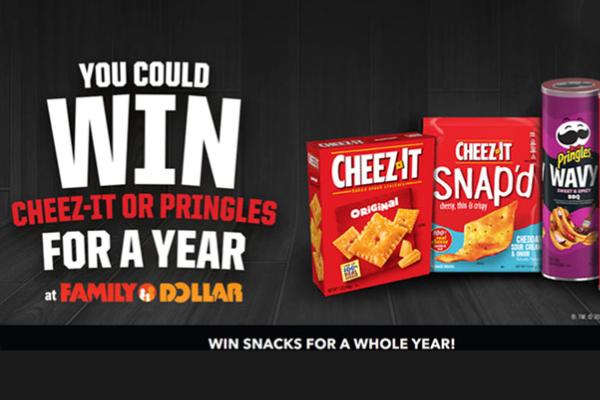 Kellogg’s Family Rewards Free Pringles For a Year Sweepstakes