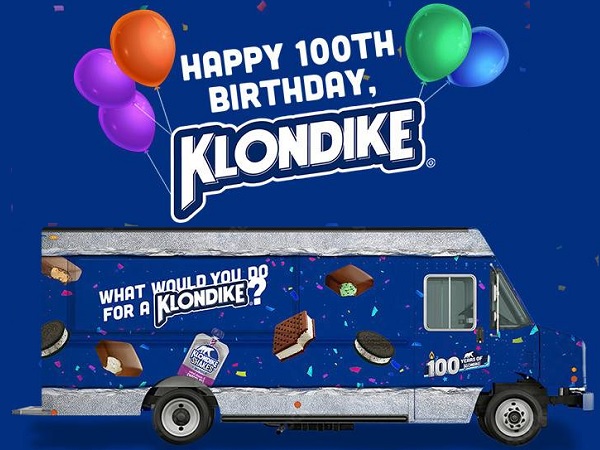 Klondike’s 100th Birthday Sweepstakes: Win Free Klondike Products for 100 Years!