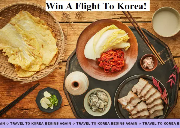 Win A Trip To Korea Giveaway (8 Winners)