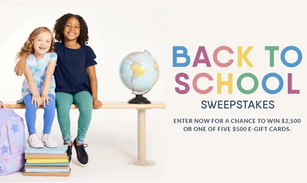 Lands' End Back to SChool Sweepstakes: Win $2500 Cash or Gift Cards